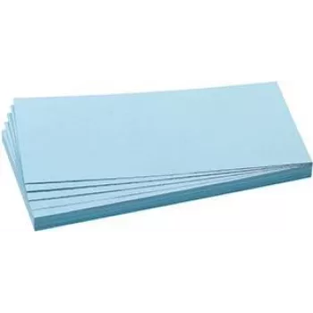 Folhas de notas autoadesivas Franken UMZ 1020 18 retangular ciano