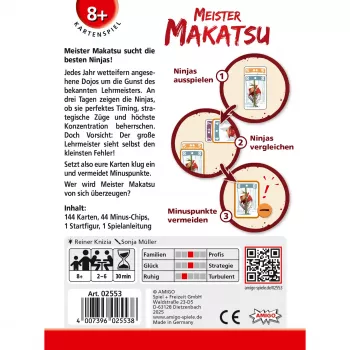 Meister Makatsu, jogo de cartas