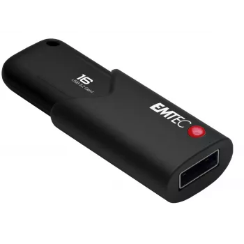 Pen drive Emtec B120 Click Secure 16 GB USB Type-A 3.2 Gen 2 preto