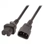 EFB Elektronik EK585.1V2. Comprimento do cabo: 1 m, Ligação 1: IEC C14, Ligação 2: IEC C15. Tensão de entrada: 250 V, Corrente de entrada: 10 A (EK585.1V2)