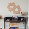 Nanoleaf | Elements Wood Look Hexagons Starter Kit (13 painéis) | Branco frio + Branco quente