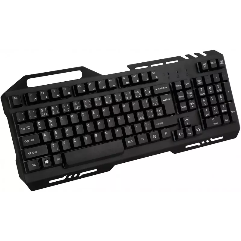 Teclado YKB 3200 SHADOW metal, LED