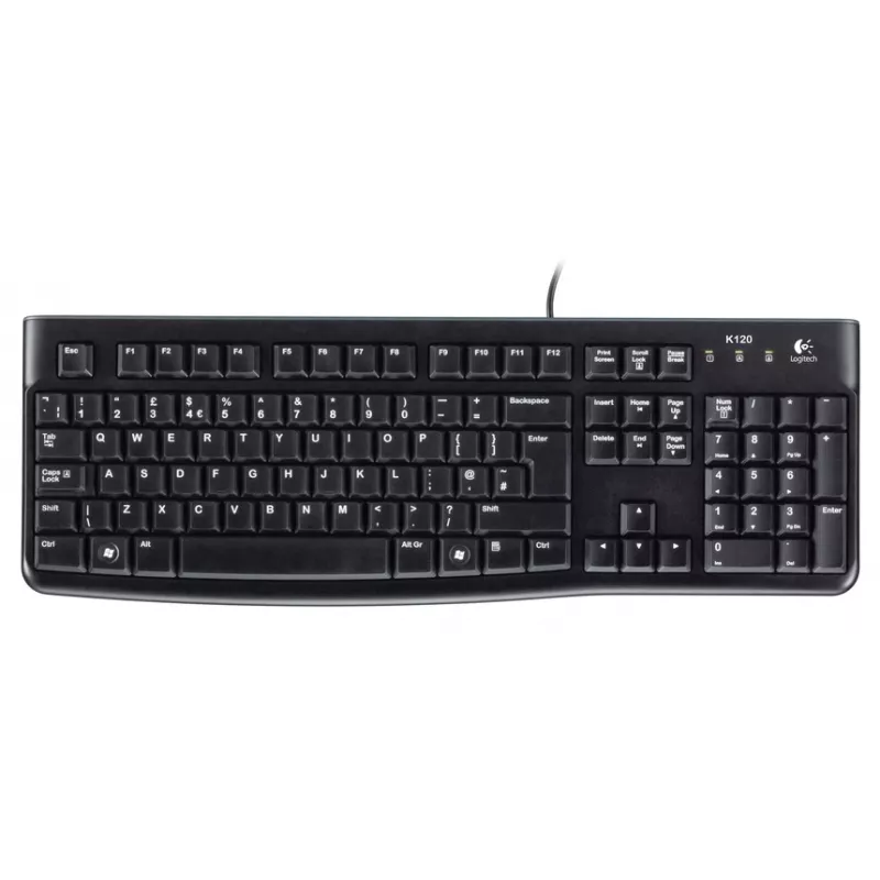 Teclado Logitech K120 teclado com fios