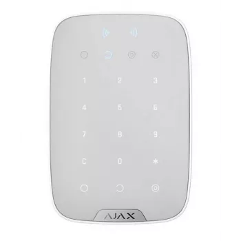 Teclado sem fios Ajax WRL/PLUS BRANCO – Modelo 38253, teclado de controlo de acesso de montagem na parede