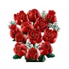 LEGO Icons Buquê de Rosas Flores Artificiais Conjunto para Adultos Coleção Botânica Acessórios de Casa Presente de Dia dos Namorados para Mulheres