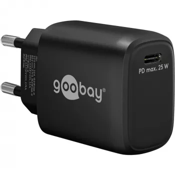 Goobay 65367 carregador interior AC para portátil smartphone tablet preto
