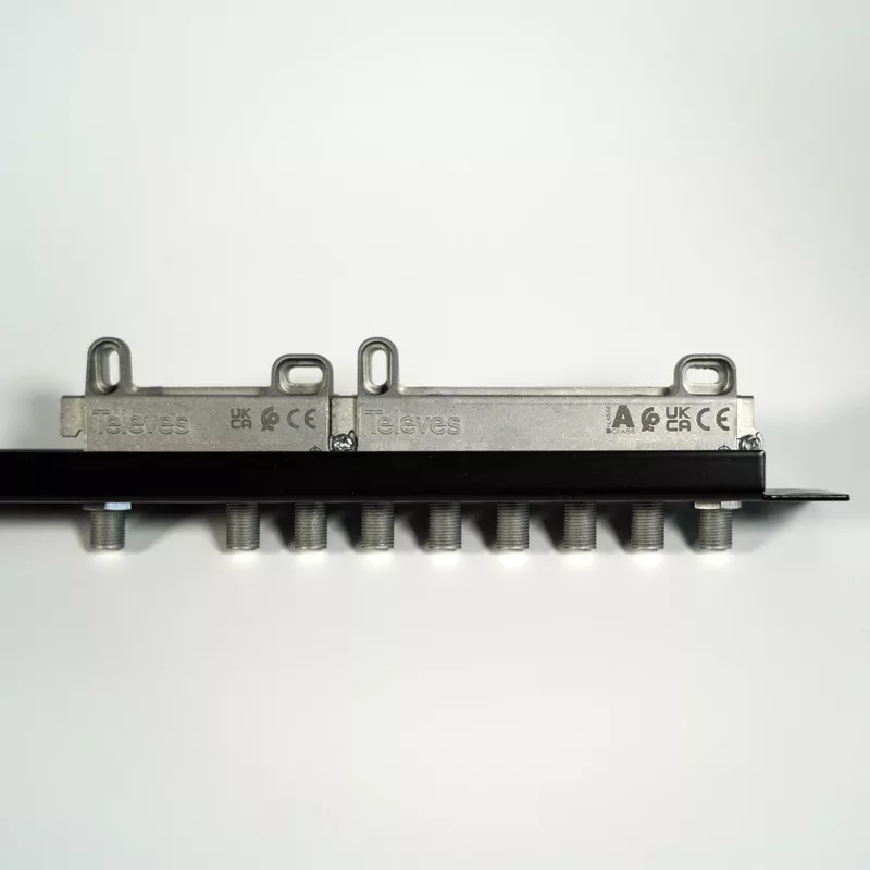Distribuidor Televes 6 vias VT612FZ 5–1218 MHz 12 dB