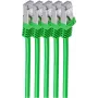Cabo de rede ShiverPeaks BS75511-G-SET5 verde 1m Cat7 S/FTP
