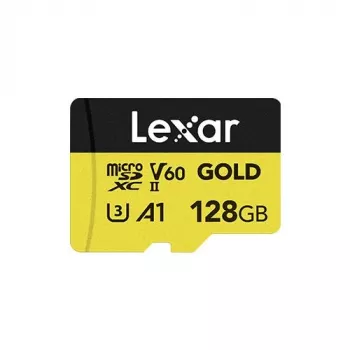 Memória flash Lexar Professional GOLD 128 GB MicroSDXC UHS-II