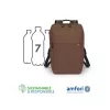 Mochila COMMUTER para portátil 13-16 polegadas, castanha