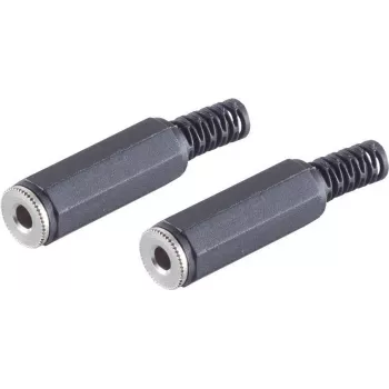 Conector de cabo ShiverPeaks BS51310-2 2,5 mm preto fêmea