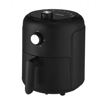 Fritadeira de ar quente ESPERANZA EKA001, 2,6 L, 1000 W, 7 programas, preta, compacta para a bancada