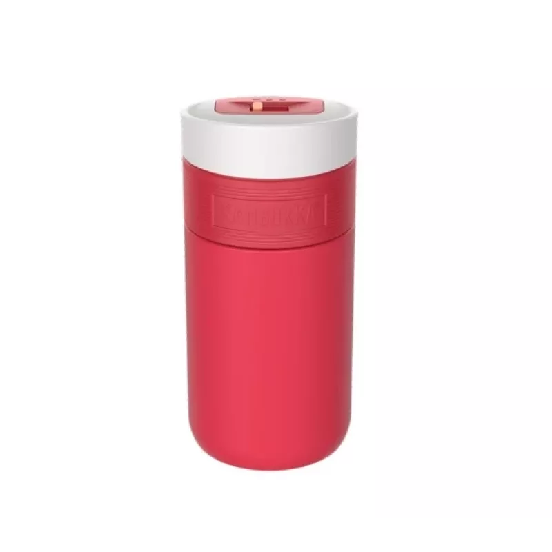 Kambukka Etna 11-01055 caneca térmica 300 ml, mantém quente 8 h / frio 18 h, Coral Crush vermelho