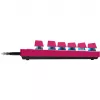Teclado Logitech G PRO X TKL RAPID Gaming USB QWERTY rosa Tenkeyless
