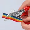 Knipex 94 35 215 Tesoura de esquadria para perfis de plástico e borracha, 215 mm