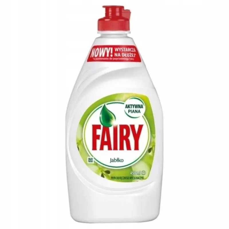 Detergente manual para louça Fairy Apple, 450 ml