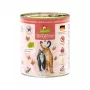 Comida húmida para gatos Fox4Pets GRANATAPET DeliCATessen Peru e Camarão, sem cereais, 800 g, alimento completo para gatos adultos