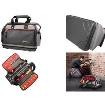 Bolsa de ferramentas c.k tools Magma Pro Plus MA2640 sem ferramentas de dupla face, armazenamento robusto para oficina