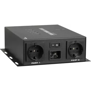 Unidade de distribuição de energia INTER-TECH IPC PDU SA-0416EU 16A com 4 tomadas comutáveis