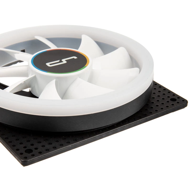 Cryorig Crona X CR-XRX1 ventoinha de caixa, 120 mm, PWM, ARGB, branca