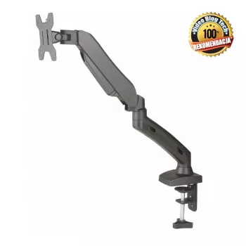 Suporte de secretária ART com mola a gás para 1 monitor