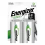 Pilha recarregável NiMH Energizer D 2500mAh - pack de 2