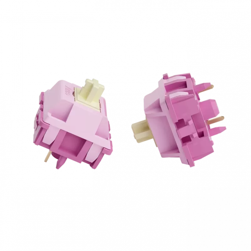 Interruptor mecânico AKKO V3 Creamy Lila Pro 5-Pin tátil MX-Stem 30g