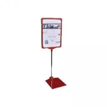 Porta-documentos Franken PSM A4 01 metal vermelho