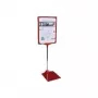 Porta-documentos Franken PSM A4 01 metal vermelho