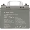 Bateria UPS AGM selada QOLTEC 53084 12V 36Ah LongLife