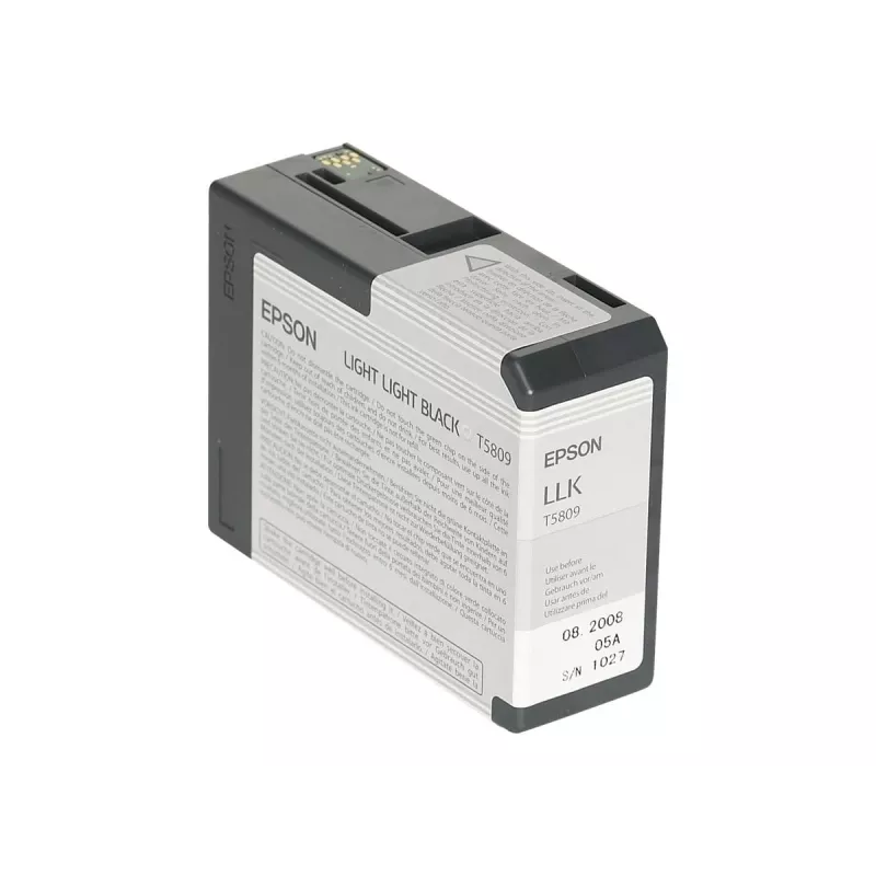 Epson Singlepack Light Light Black T580900, preto claro, tinta pigmentada, 80 ml, 1 unid.