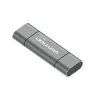 Leitor de cartões multifunções Vention USB3.0 cinzento metal Type