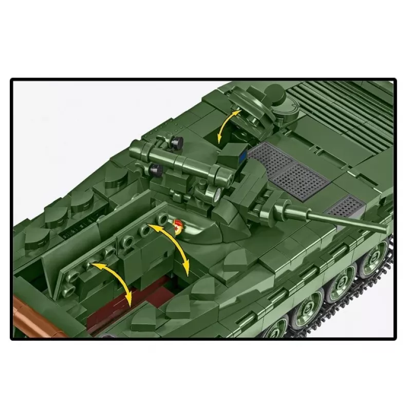 Conjunto de construção Cobi Blocks BMP-1 758 peças – modelo à escala em blocos