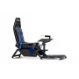 Cabine de simulador de voo Next Level Racing Boeing Commercial Edition, detalhes azuis