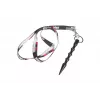 Caneta tática GUARD YC-008-BL — caneta compacta em duralumínio com quebra-vidros, 150 mm, 50 g, preta