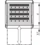 SCHROFF 19SHELF TELE.2U 600D RAL7035 - Acessório para rack (22130353)