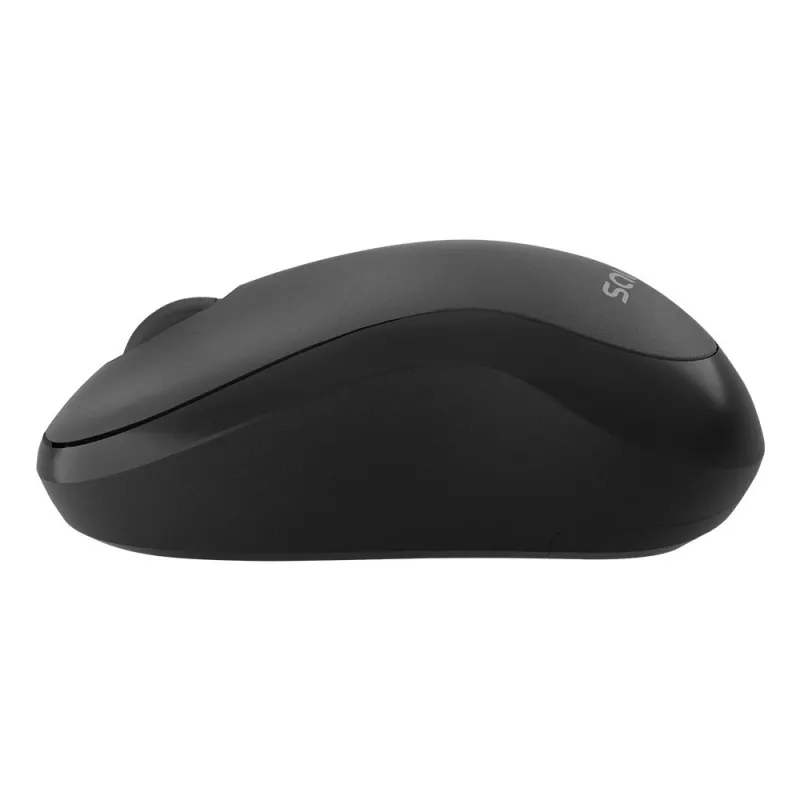 Savio MB-03 rato ótico sem fios, recetor USB de 2,4 GHz, 1000 DPI, 3 botões, pilha AA, 99x60x39 mm, 51 g, preto