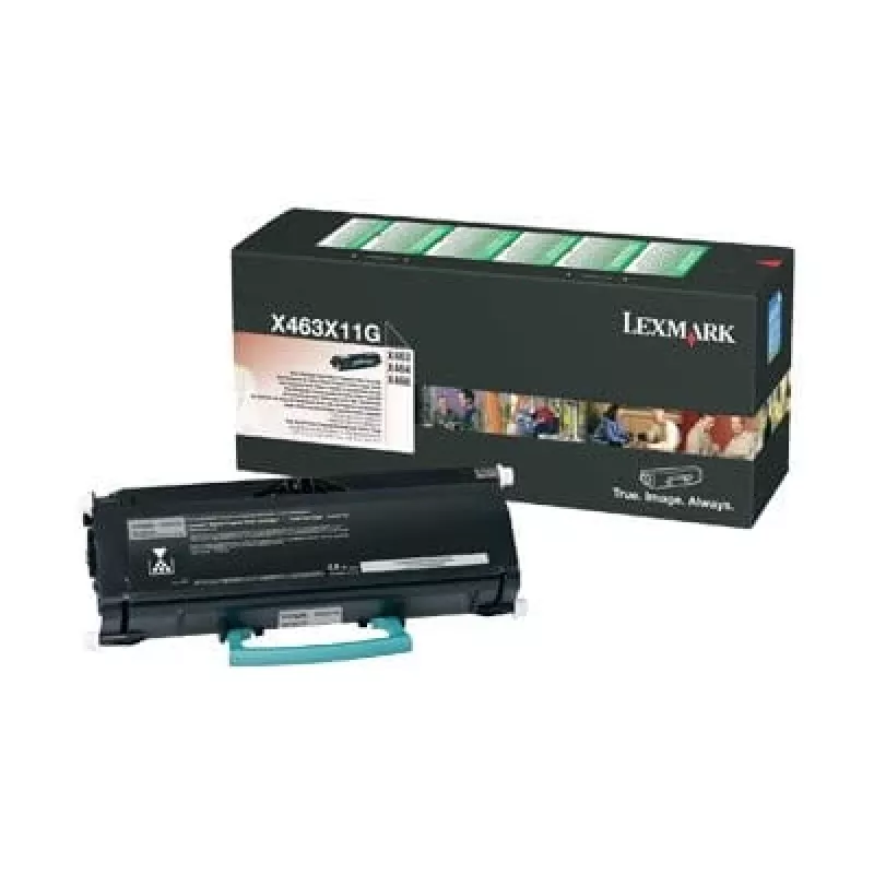 Lexmark X463X11G - toner preto - para X463de, X464de, X466de, X466dte, X466dwe