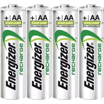 Energizer ACCU Recharge Extreme pilhas NiMH AA 2300mAh pack de 4