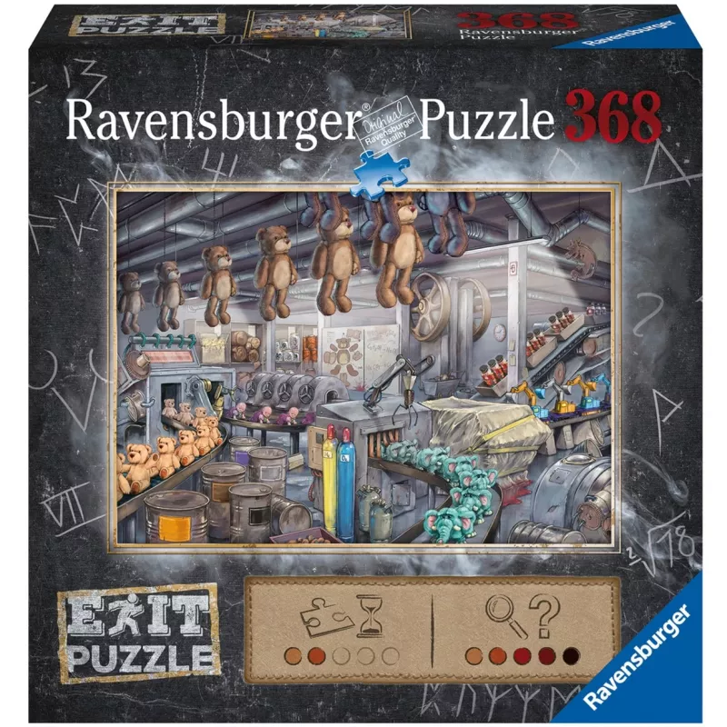 Puzzle Ravensburger 16484 — 368 peças, largura 700 mm, a partir dos 12 anos
