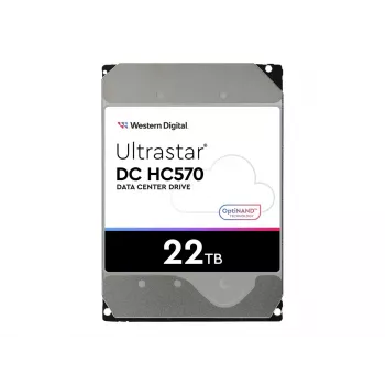 Disco rígido SAS de 3,5 polegadas Western Digital Ultrastar DH HC570 22 TB, 12 Gbit/s, 7200 rpm, 512 MB cache