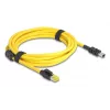 Cabo de rede DeLOCK 81252 Preto Amarelo 3 m Cat6