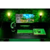 Headset gamer com fios Razer Kraken V4 X — supra-auriculares, 20–20000 Hz, cabo de 1,8 m, 310 g, preto/verde