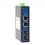 Switch PoE 2 portas 1000M com 2 portas SFP 1000M