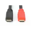 Cabo de ligação HDMI High Speed Digitus com Ethernet e amplificador de sinal