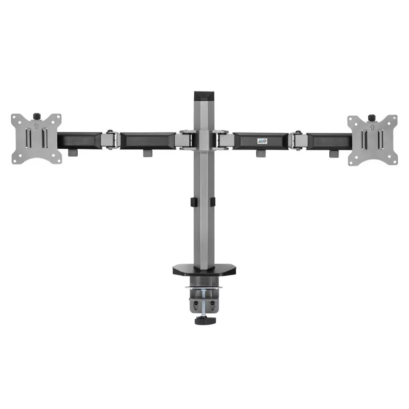 Suporte de encaixe para dois monitores Deluxe Ergo Office, 17-32, máx. 9 kg, ER-449