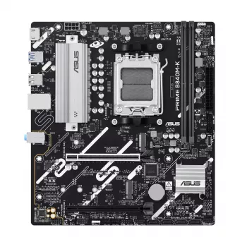 Placa-mãe ASUS PRIME B840M-K — AMD B840, socket AM5, micro ATX, DDR5, 2 DIMM, 128 GB, 2.5 GbE, M.2, SATA III