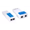 Lanberg NT-0402 testador de cabos de rede PoE, azul/branco