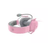 Razer BlackShark V2 X RZ04-03240800-R3M1 auscultadores gaming com fio, circumaurais, 3,5 mm, drivers de 50 mm, microfone cardioide, Quartz Pink