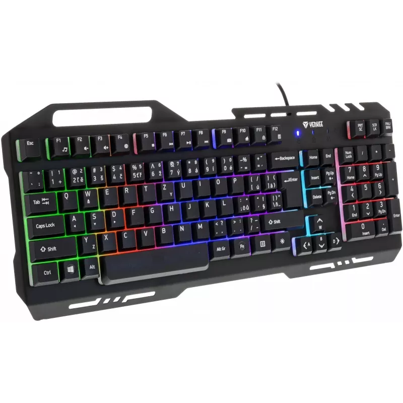 Teclado YKB 3200 SHADOW metal, LED
